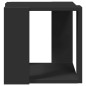 vidaXL Couchtisch Schwarz 32x32x30 cm Holzwerkstoff vidaXL Couchtisch Schwarz 32x32x30 cm Holzwerkstoff
