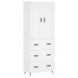 Highboard Weiß 69,5x34x180 cm Holzwerkstoff Highboard Weiß 69,5x34x180 cm Holzwerkstoff