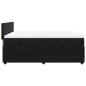 vidaXL Boxspringbett mit Matratze Schwarz 140x200 cm Samt vidaXL Boxspringbett mit Matratze Schwarz 140x200 cm Samt