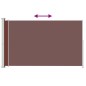 vidaXL Seitenmarkise Ausziehbar 200x300 cm Braun vidaXL Seitenmarkise Ausziehbar 200x300 cm Braun