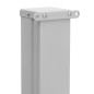 vidaXL Seitenmarkise Ausziehbar 140x600 cm Blau vidaXL Seitenmarkise Ausziehbar 140x600 cm Blau