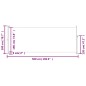 vidaXL Seitenmarkise Ausziehbar 200x500 cm Blau vidaXL Seitenmarkise Ausziehbar 200x500 cm Blau