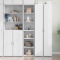 vidaXL Highboard Weiß 40x41x185 cm Holzwerkstoff vidaXL Highboard Weiß 40x41x185 cm Holzwerkstoff