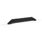 vidaXL Netztunnel Schwarz 300x50x48,5 cm Stahl und Polyethylen vidaXL Netztunnel Schwarz 300x50x48,5 cm Stahl und Polyethylen