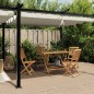 vidaXL Gartenpavillon mit Ausziehbarem Dach Creme 3x6 m Aluminium vidaXL Gartenpavillon mit Ausziehbarem Dach Creme 3x6 m Aluminium