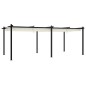 vidaXL Gartenpavillon mit Ausziehbarem Dach Creme 3x6 m Aluminium vidaXL Gartenpavillon mit Ausziehbarem Dach Creme 3x6 m Aluminium
