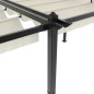 vidaXL Gartenpavillon mit Ausziehbarem Dach Creme 3x6 m Aluminium vidaXL Gartenpavillon mit Ausziehbarem Dach Creme 3x6 m Aluminium