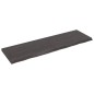 vidaXL Tischplatte Dunkelbraun 200x60x(2-6)cm Massivholz Eiche vidaXL Tischplatte Dunkelbraun 200x60x(2-6)cm Massivholz Eiche