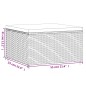 vidaXL 4-tlg. Garten-Lounge-Set mit Kissen Schwarz Poly Rattan vidaXL 4-tlg. Garten-Lounge-Set mit Kissen Schwarz Poly Rattan