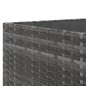 vidaXL 7-tlg. Garten-Lounge-Set mit Kissen Grau Poly Rattan vidaXL 7-tlg. Garten-Lounge-Set mit Kissen Grau Poly Rattan