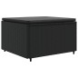 vidaXL 7-tlg. Garten-Lounge-Set mit Kissen Schwarz Poly Rattan vidaXL 7-tlg. Garten-Lounge-Set mit Kissen Schwarz Poly Rattan