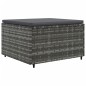 vidaXL 6-tlg. Garten-Lounge-Set mit Kissen Grau Poly Rattan vidaXL 6-tlg. Garten-Lounge-Set mit Kissen Grau Poly Rattan