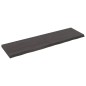 vidaXL Tischplatte Dunkelbraun 180x50x(2-6)cm Massivholz Eiche vidaXL Tischplatte Dunkelbraun 180x50x(2-6)cm Massivholz Eiche