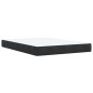 vidaXL Boxspringbett mit Matratze Schwarz 140x190 cm Samt vidaXL Boxspringbett mit Matratze Schwarz 140x190 cm Samt