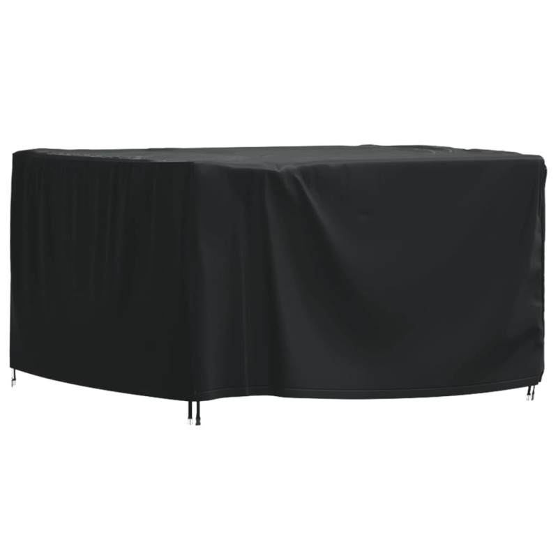 Gartenmöbel-Abdeckung Schwarz 113x113x73 cm Wasserdicht 420D Gartenmöbel-Abdeckung Schwarz 113x113x73 cm Wasserdicht 420D
