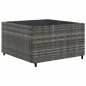 vidaXL 9-tlg. Garten-Lounge-Set mit Kissen Grau Poly Rattan vidaXL 9-tlg. Garten-Lounge-Set mit Kissen Grau Poly Rattan