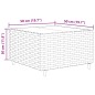 vidaXL 9-tlg. Garten-Lounge-Set mit Kissen Grau Poly Rattan vidaXL 9-tlg. Garten-Lounge-Set mit Kissen Grau Poly Rattan