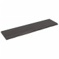 vidaXL Tischplatte Dunkelbraun 200x50x(2-6)cm Massivholz Eiche vidaXL Tischplatte Dunkelbraun 200x50x(2-6)cm Massivholz Eiche