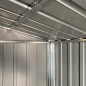 Gerätehaus Braun 277x93x179 cm Verzinkter Stahl Gerätehaus Braun 277x93x179 cm Verzinkter Stahl