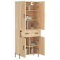 Highboard Sonoma-Eiche 69,5x34x180 cm Holzwerkstoff Highboard Sonoma-Eiche 69,5x34x180 cm Holzwerkstoff