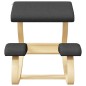 Kniestuhl Schwarz 48x71x51 cm Birkensperrholz Kniestuhl Schwarz 48x71x51 cm Birkensperrholz