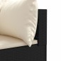 vidaXL 7-tlg. Garten-Lounge-Set mit Kissen Schwarz Poly Rattan vidaXL 7-tlg. Garten-Lounge-Set mit Kissen Schwarz Poly Rattan