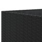 vidaXL 7-tlg. Garten-Lounge-Set mit Kissen Schwarz Poly Rattan vidaXL 7-tlg. Garten-Lounge-Set mit Kissen Schwarz Poly Rattan
