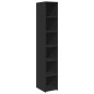 vidaXL Highboard Schwarz 30x41x185 cm Holzwerkstoff vidaXL Highboard Schwarz 30x41x185 cm Holzwerkstoff