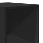 vidaXL Highboard Schwarz 30x41x185 cm Holzwerkstoff vidaXL Highboard Schwarz 30x41x185 cm Holzwerkstoff