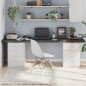 Tischplatte Dunkelgrau 220x60x6 cm Massivholz Eiche Behandelt Tischplatte Dunkelgrau 220x60x6 cm Massivholz Eiche Behandelt