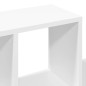 vidaXL Wandregal Weiß 100x20x53 cm Holzwerkstoff vidaXL Wandregal Weiß 100x20x53 cm Holzwerkstoff