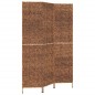 Paravent 3-tlg. Braun 122x180 cm Wasserhyazinthe Paravent 3-tlg. Braun 122x180 cm Wasserhyazinthe