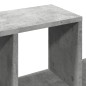 vidaXL Wandregal Betongrau 100x20x53 cm Holzwerkstoff vidaXL Wandregal Betongrau 100x20x53 cm Holzwerkstoff