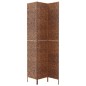 Paravent 3-tlg. Braun 122x180 cm Wasserhyazinthe Paravent 3-tlg. Braun 122x180 cm Wasserhyazinthe