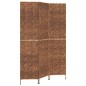 Paravent 3-tlg. Braun 122x180 cm Wasserhyazinthe Paravent 3-tlg. Braun 122x180 cm Wasserhyazinthe