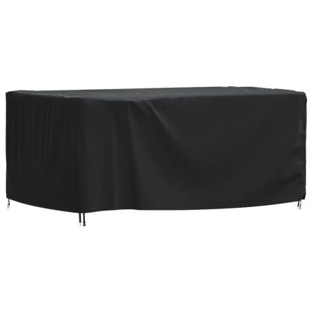 vidaXL Gartenmöbel-Abdeckung Schwarz 172x113x73 cm Wasserdicht 420D