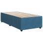 vidaXL Boxspringbett mit Matratze Dunkelblau 80x200 cm Samt vidaXL Boxspringbett mit Matratze Dunkelblau 80x200 cm Samt