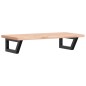 vidaXL Waschbeckenregal Wandmontage Stahl und Massivholz Buche vidaXL Waschbeckenregal Wandmontage Stahl und Massivholz Buche