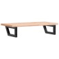 vidaXL Waschbeckenregal Wandmontage Stahl und Massivholz Buche vidaXL Waschbeckenregal Wandmontage Stahl und Massivholz Buche
