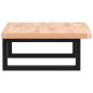 vidaXL Waschbeckenregal Wandmontage Stahl und Massivholz Buche vidaXL Waschbeckenregal Wandmontage Stahl und Massivholz Buche