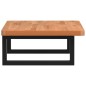 vidaXL Waschbeckenregal Wandmontage Stahl und Massivholz Buche vidaXL Waschbeckenregal Wandmontage Stahl und Massivholz Buche