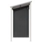 vidaXL Gartenhaus mit Schleppdach Anthrazit 277x110,5x181 cm Stahl vidaXL Gartenhaus mit Schleppdach Anthrazit 277x110,5x181 cm Stahl