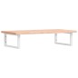 vidaXL Waschbeckenregal Wandmontage Stahl und Massivholz Buche vidaXL Waschbeckenregal Wandmontage Stahl und Massivholz Buche