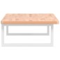vidaXL Waschbeckenregal Wandmontage Stahl und Massivholz Buche vidaXL Waschbeckenregal Wandmontage Stahl und Massivholz Buche