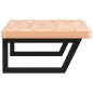 vidaXL Waschbeckenregal Wandmontage Stahl und Massivholz Buche vidaXL Waschbeckenregal Wandmontage Stahl und Massivholz Buche