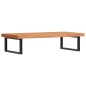 vidaXL Waschbeckenregal Wandmontage Stahl und Massivholz Buche vidaXL Waschbeckenregal Wandmontage Stahl und Massivholz Buche