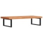 vidaXL Waschbeckenregal Wandmontage Stahl und Massivholz Buche vidaXL Waschbeckenregal Wandmontage Stahl und Massivholz Buche