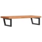 vidaXL Waschbeckenregal Wandmontage Stahl und Massivholz Buche vidaXL Waschbeckenregal Wandmontage Stahl und Massivholz Buche