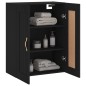 Wandschrank Schwarz 69,5x34x90 cm Holzwerkstoff Wandschrank Schwarz 69,5x34x90 cm Holzwerkstoff