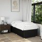vidaXL Bettgestell Schwarz 90x190 cm Stoff vidaXL Bettgestell Schwarz 90x190 cm Stoff